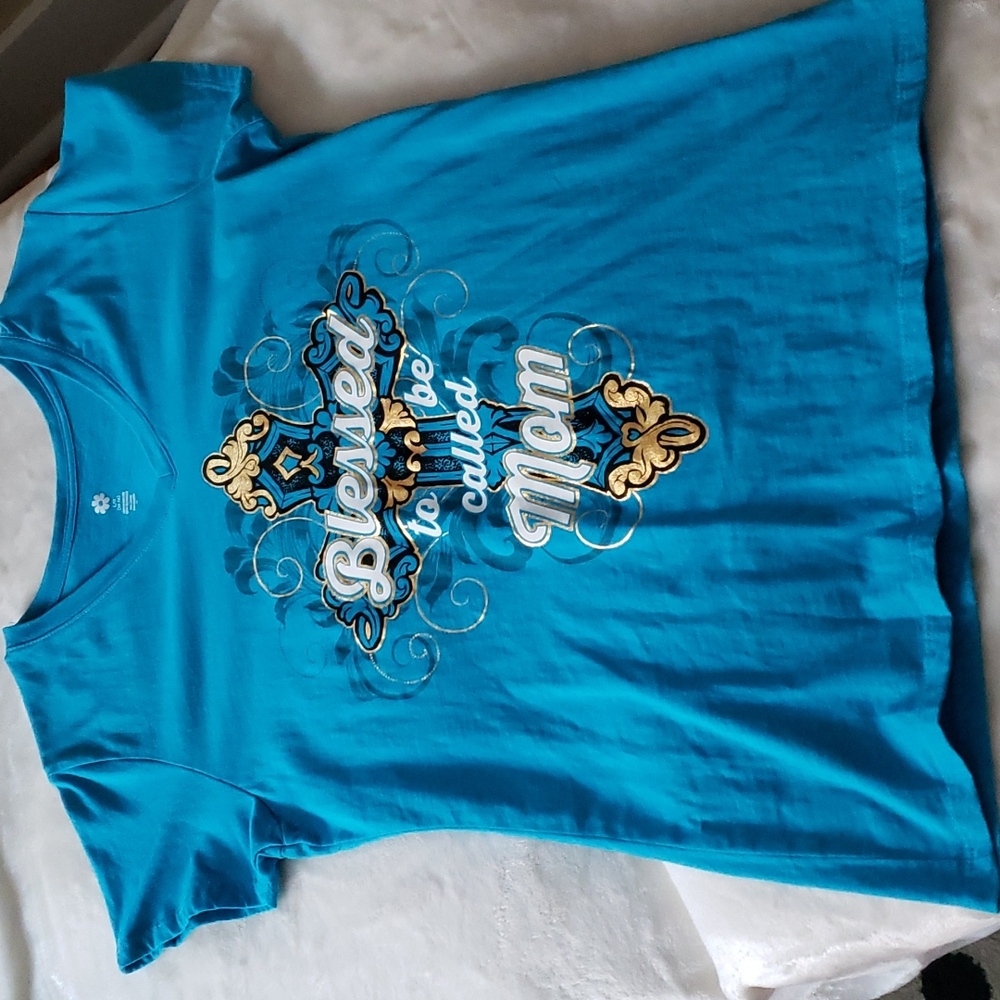 Blessed to be called Mom t-shirt size L